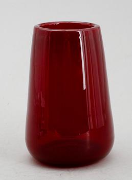 VAS, rött glas, Reijmyre.