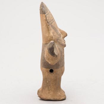FIGURIN, lergods, Mellersta -Peru, Chancay kulturen ca 1200-1450 eKr.