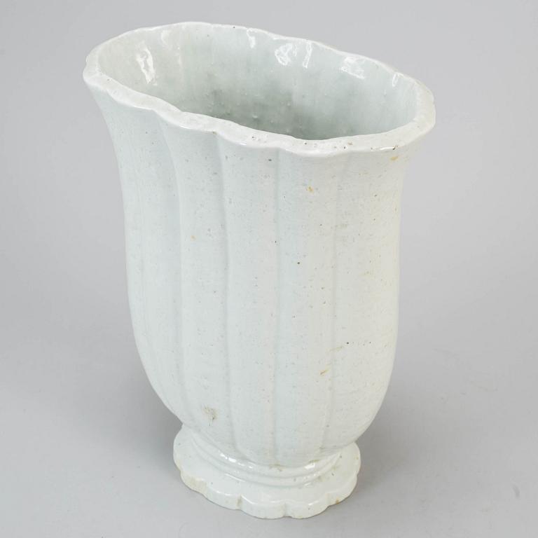 GUNNAR NYLUND, vas, chamotterat stengods, Rörstrand.