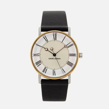 GEORG JENSEN, design av Bo Bonfils, wristwatch, 34,5 mm.