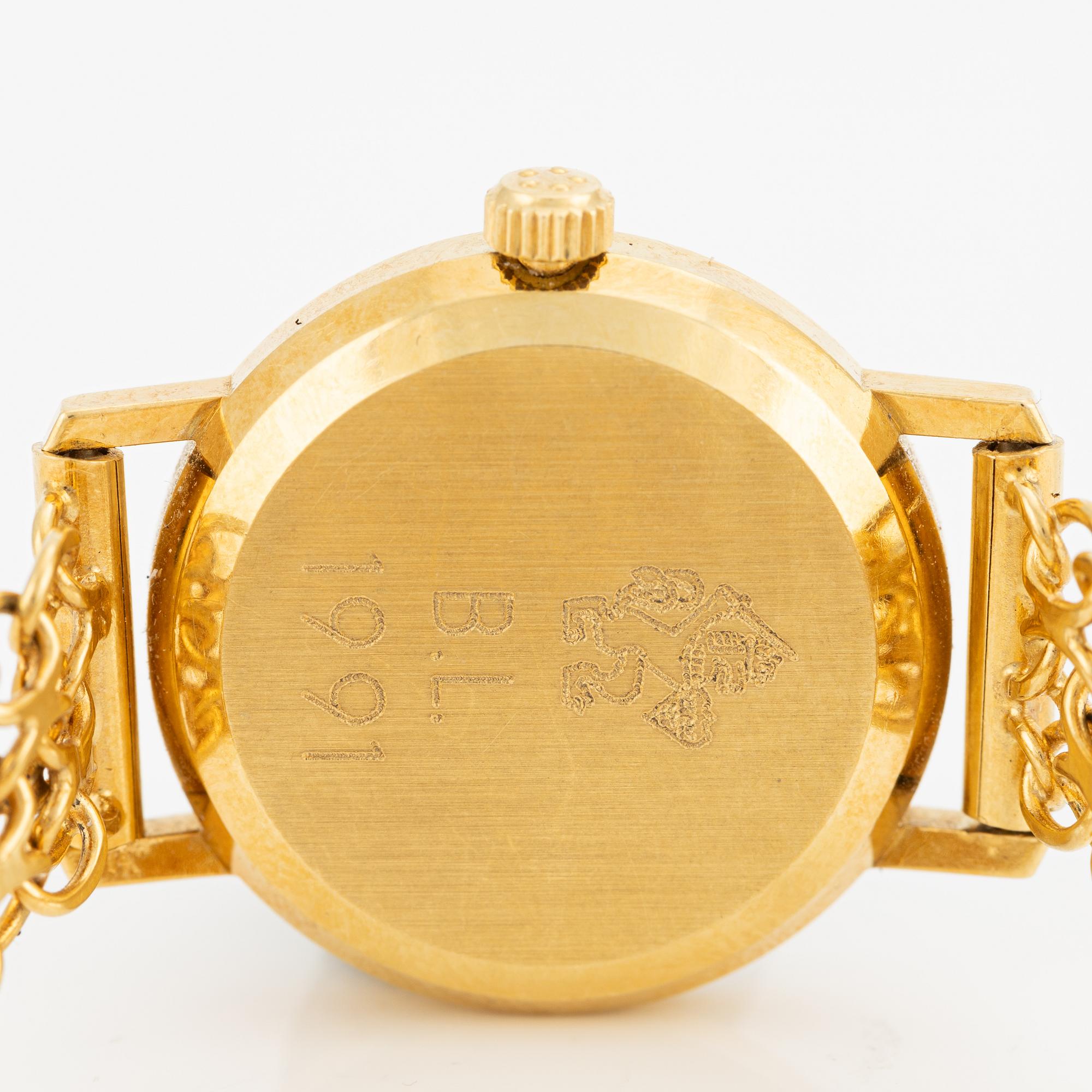 Eterna, wristwatch, 22 mm.