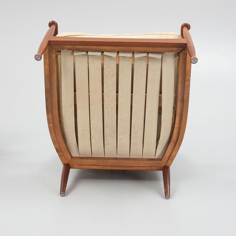 Kerstin Hörlin-Holmqvist, a pair of 'Skrindan' armchairs, second half of the 20th century.