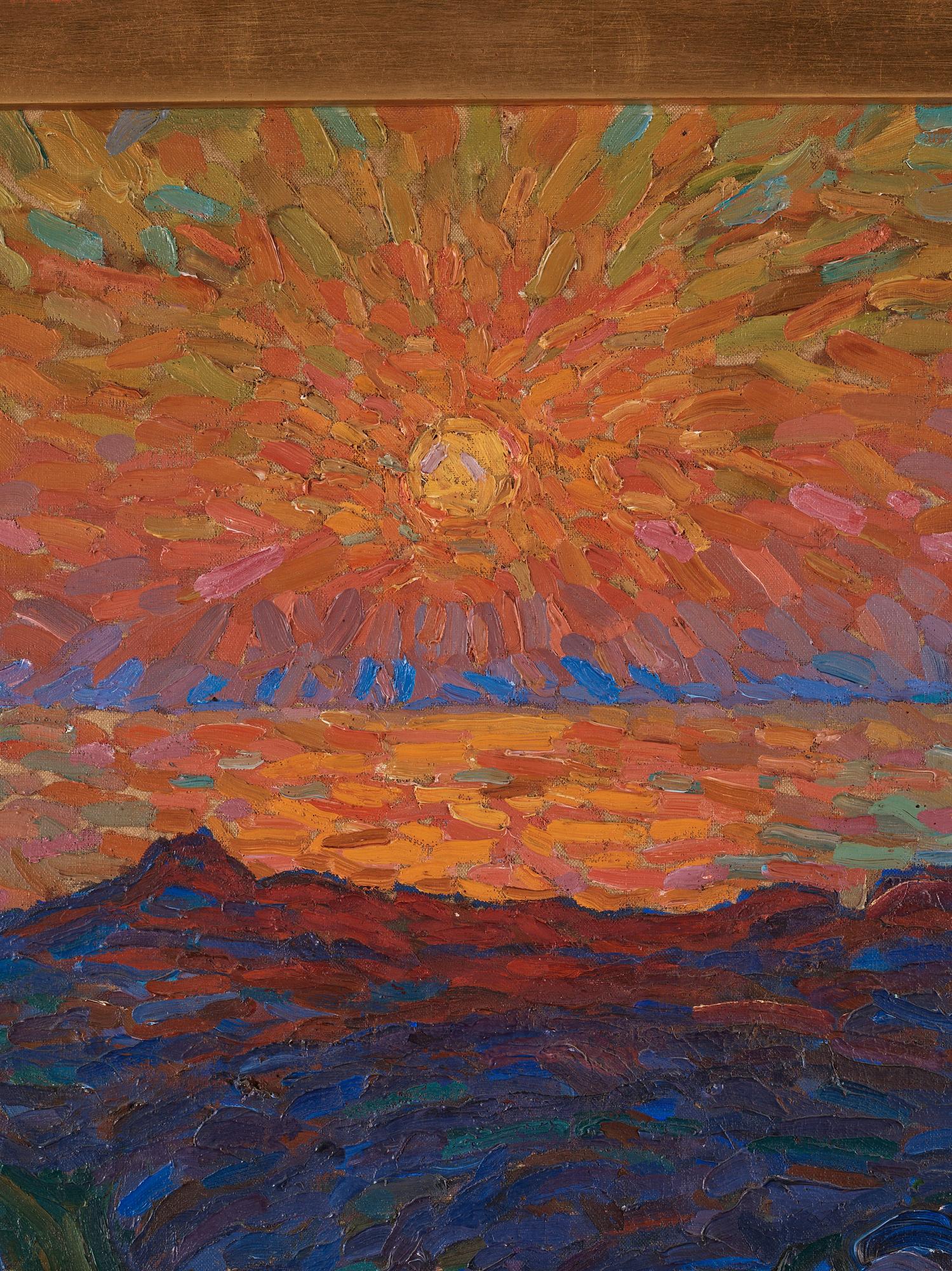 Axel Sjöberg, "Solen dalar".