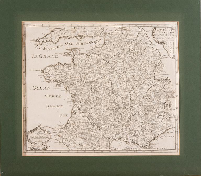 KARTA, kopparstick, 1600-tal.