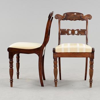 STOLAR, ett par, Karl Johan, 1800-talets första hälft.