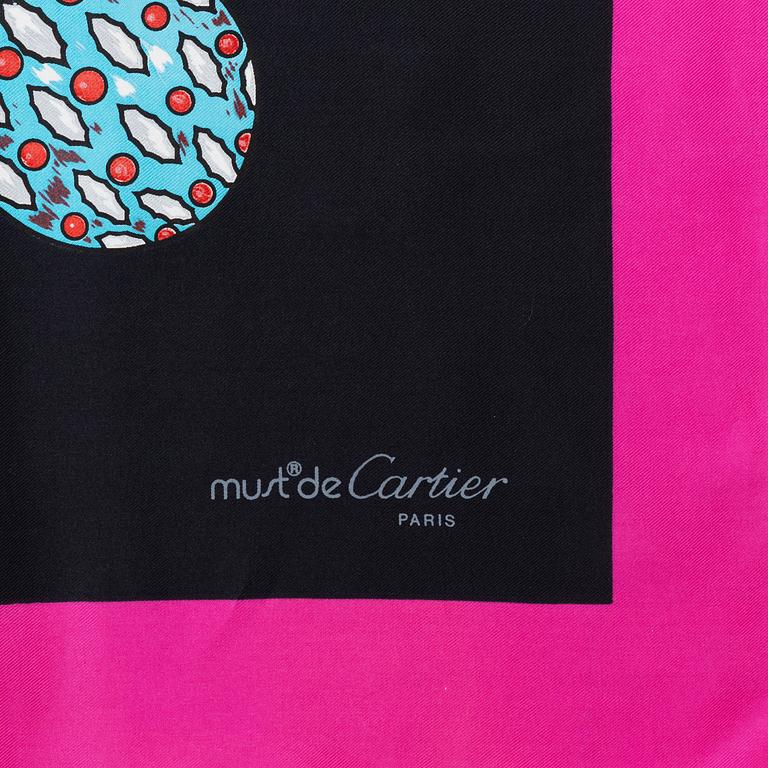 Cartier, scarf, vintage.