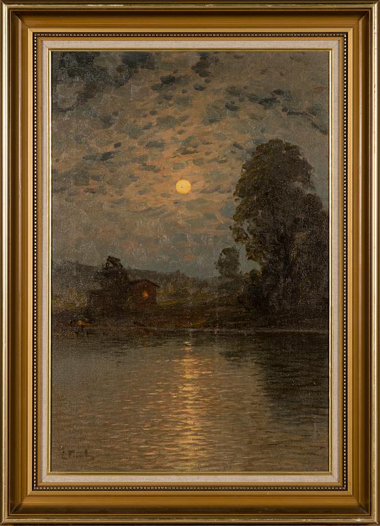 EUGEN TAUBE, oil on canvas, signed.