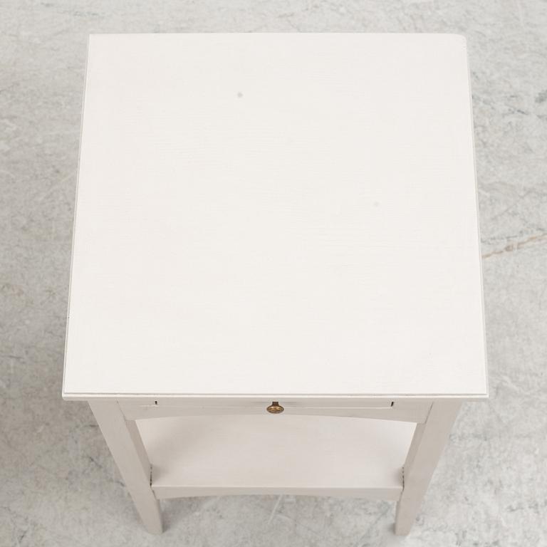 Bedside tables, a pair, contemporary.