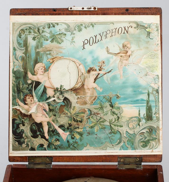 SPELDOSA, Polyphon, Tyskland, 1900-talets första hälft.