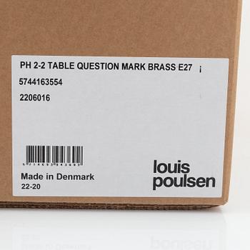 Poul Henningsen, bordslampa, "PH 2/2 Question Mark  Limited Edition", Louis Poulsen, Danmark, 2021.