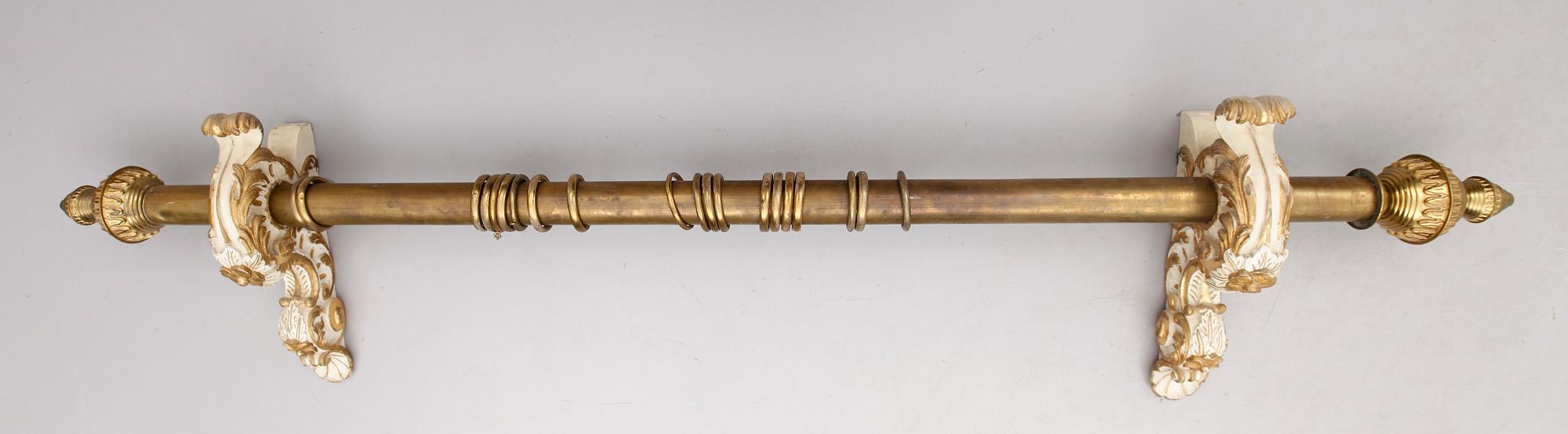 GARDINSTÅNG, sent 1800-tal.