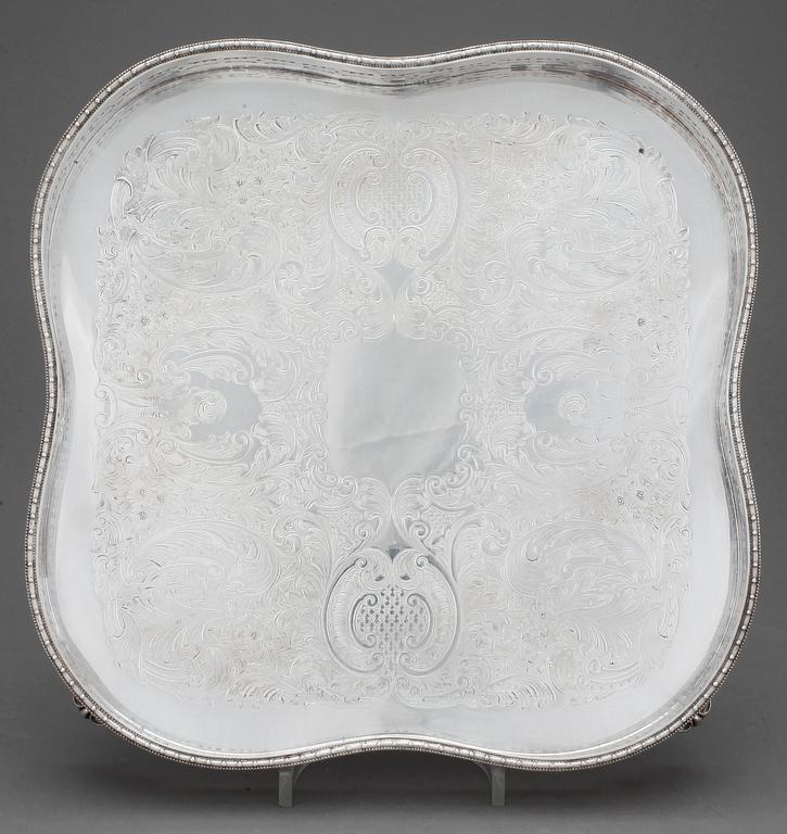 SALVER, nysilver, England, 1900-talets andra hälft.