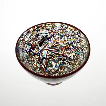 SKÅL, glas, Bertil Vallien, Kosta Boda, 1990-tal/2000-tal.