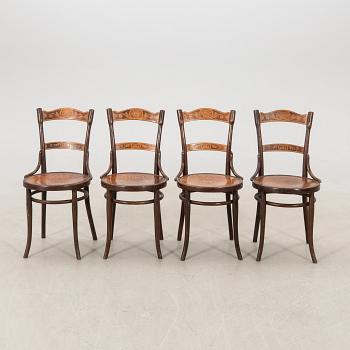 Chairs 4 pcs Thonet early 20th century.