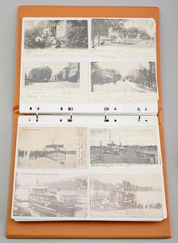 SAMLING VYKORT, ca 440 kort, från sekelskiftet 1900 och framåt.