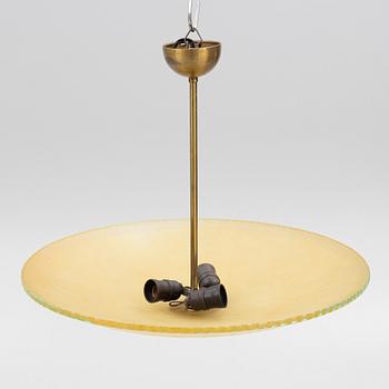 A Swedish Modern ceiling light, 1940's.
