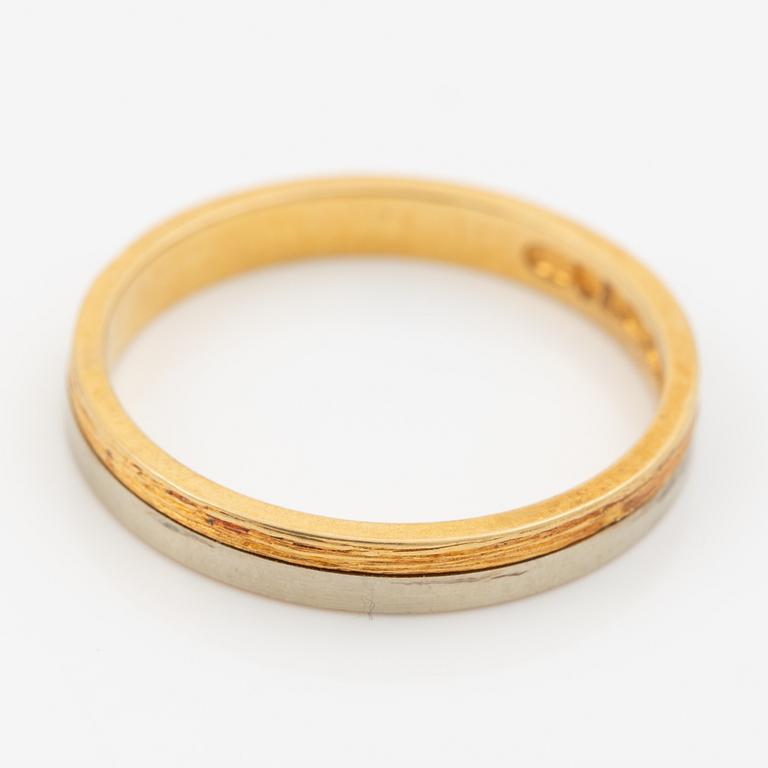 Lapponia, ring 18K guld och vitguld, Finland 1979.