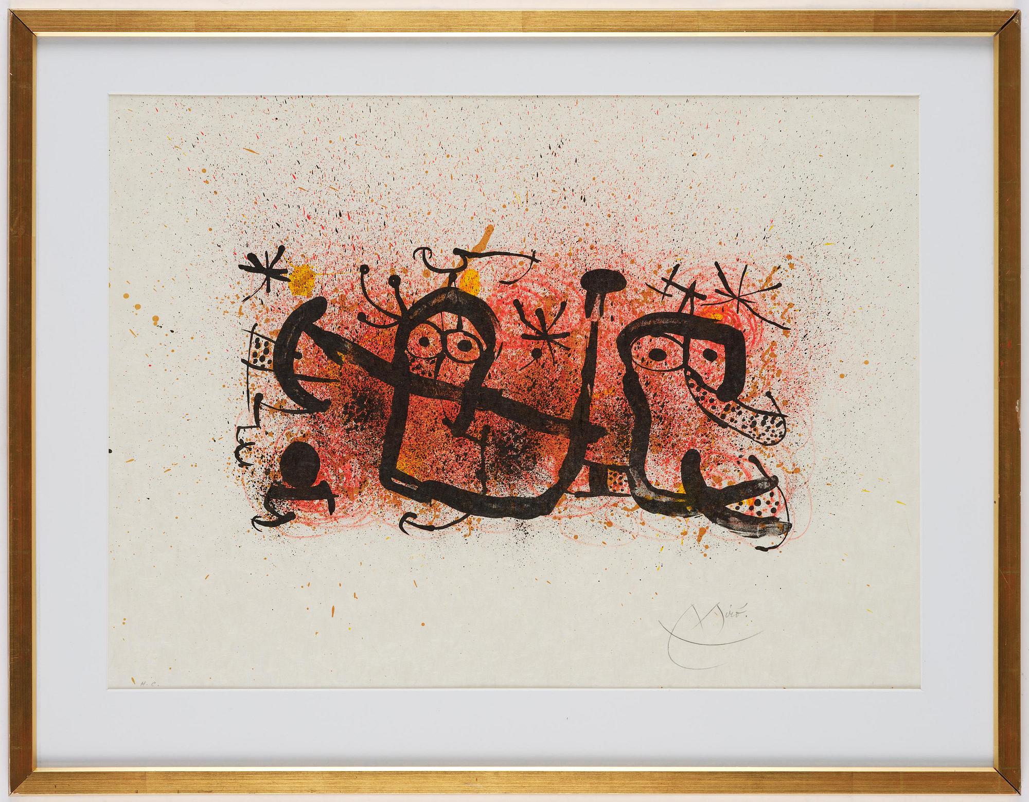 Joan Miró, "Ma de proverbis".