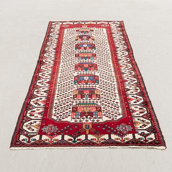 Carpet Oriental gallery old approx. 293x105 cm.