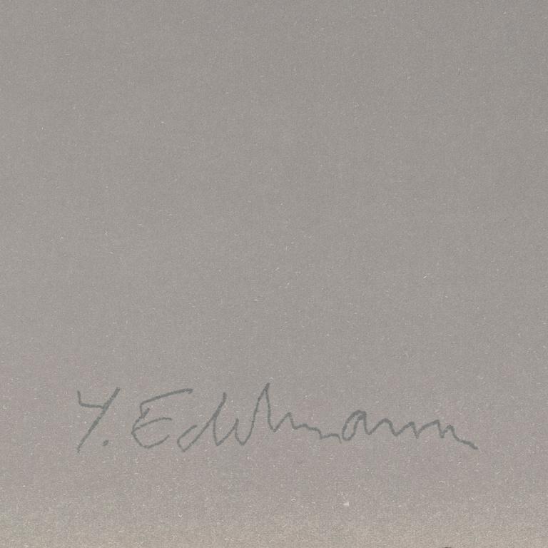Yrjö Edelmann, lithograph in colours, 1980. stamped signature HC 10/20.