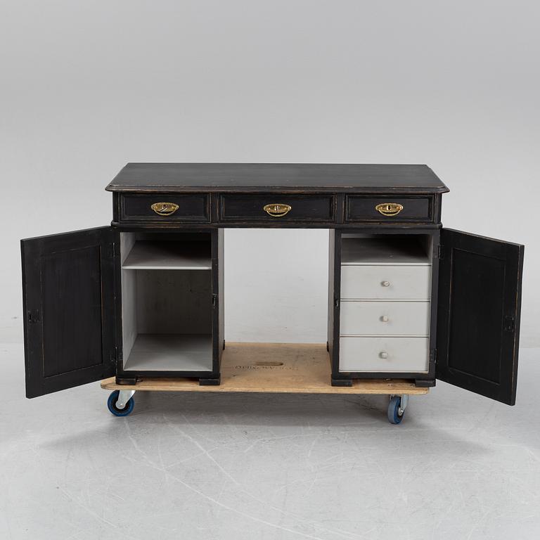 An early 20th century writing desk.
