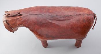 FOTPALL, läder, Dimitri Omersa & Co, 1900-talets andra hälft.