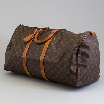 WEEKEND BAG, LOUIS VUITTON, "Keepall 55".