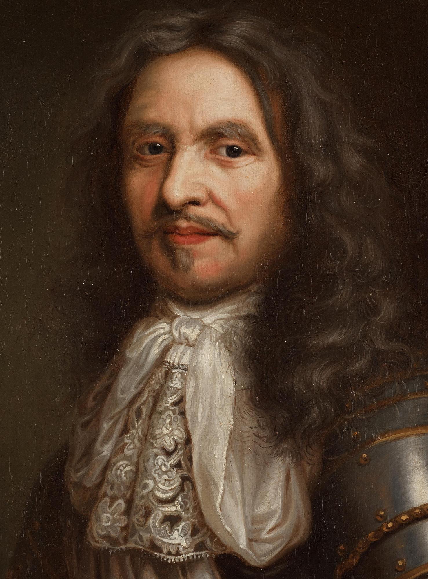 Philippe de Champaigne, circle of, "Henri de La Tour d'Auvergne, Viscount of Turenne" (1611-1675).
