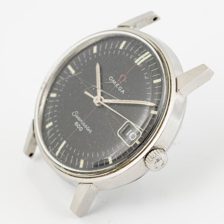 Omega, Seamaster 600, "Red Cross-Hair", armbandsur, 34 mm.