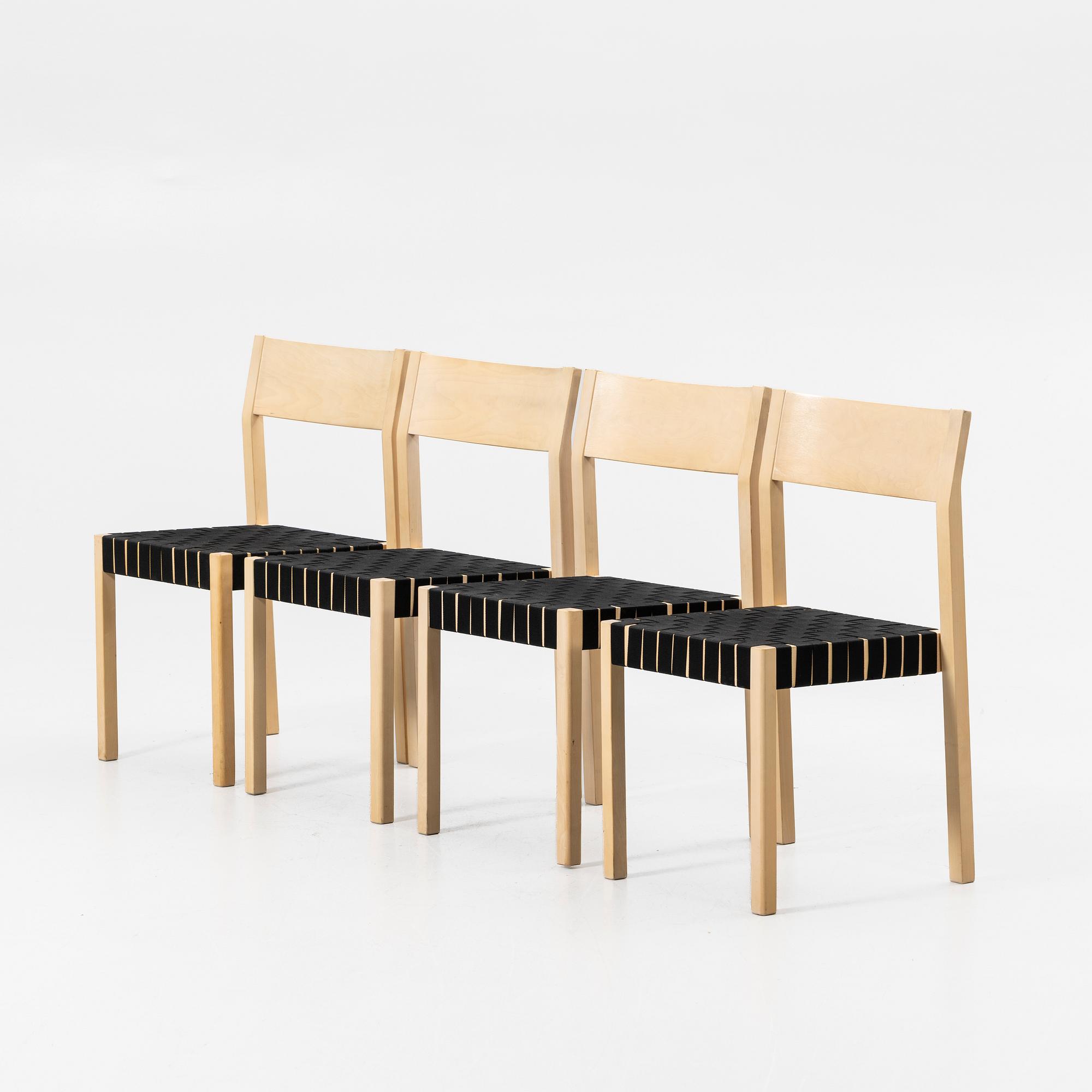Chairs, 4 pieces, 20th/21st century.