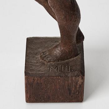 Michael Schilkin, a carved wooden sculpture, Finland 1923.