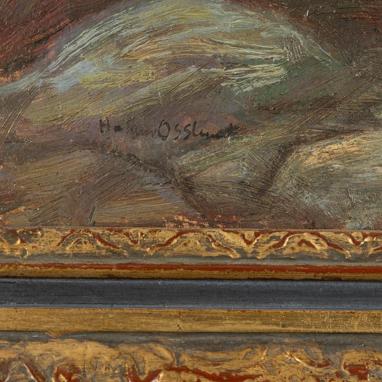 Helmer Osslund, Skymning över älven.