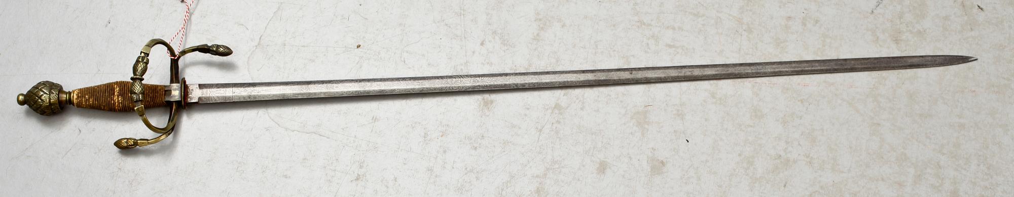 PRYDNADSVÄRJA, troligen Holland, 18-1900-tal.