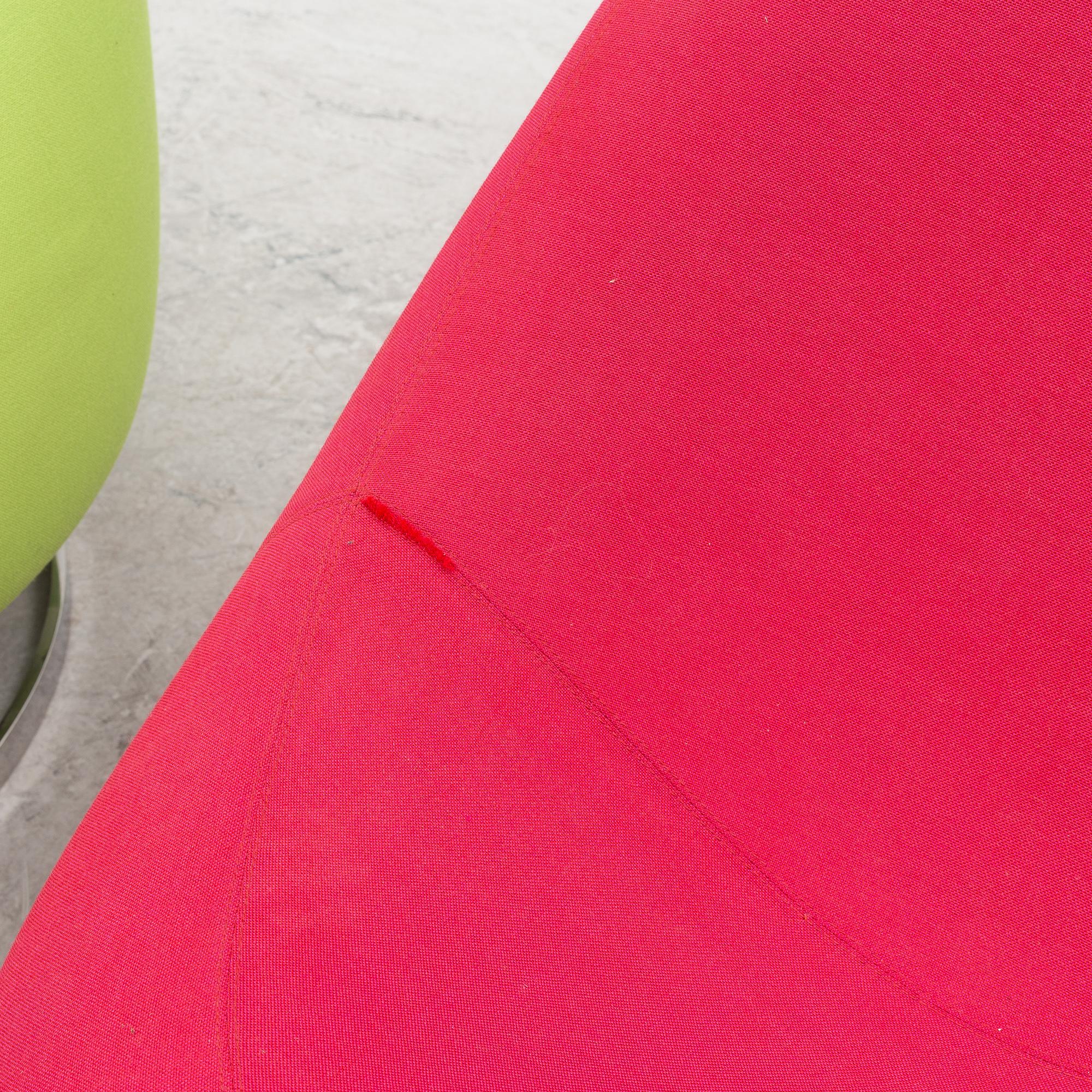 Anders Hjelm, a pair of lounge chairs, "Flow", Johanson Design, Markaryd.