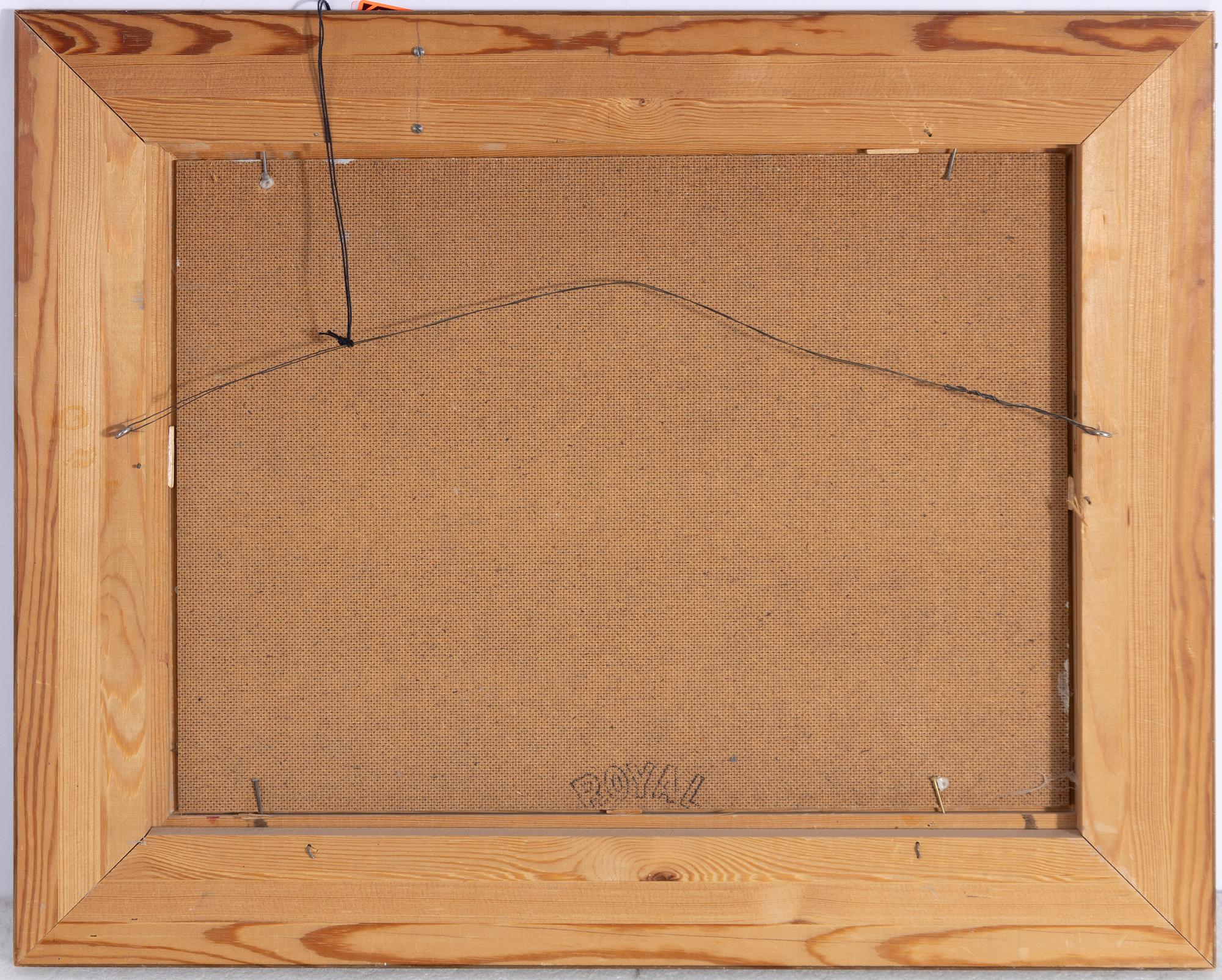 Lindorm Liljefors, The fox scurries across the ice.