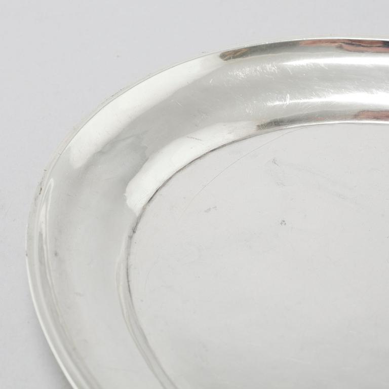 GEORG JENSEN, fat, silver, 1900-talets första hälft.