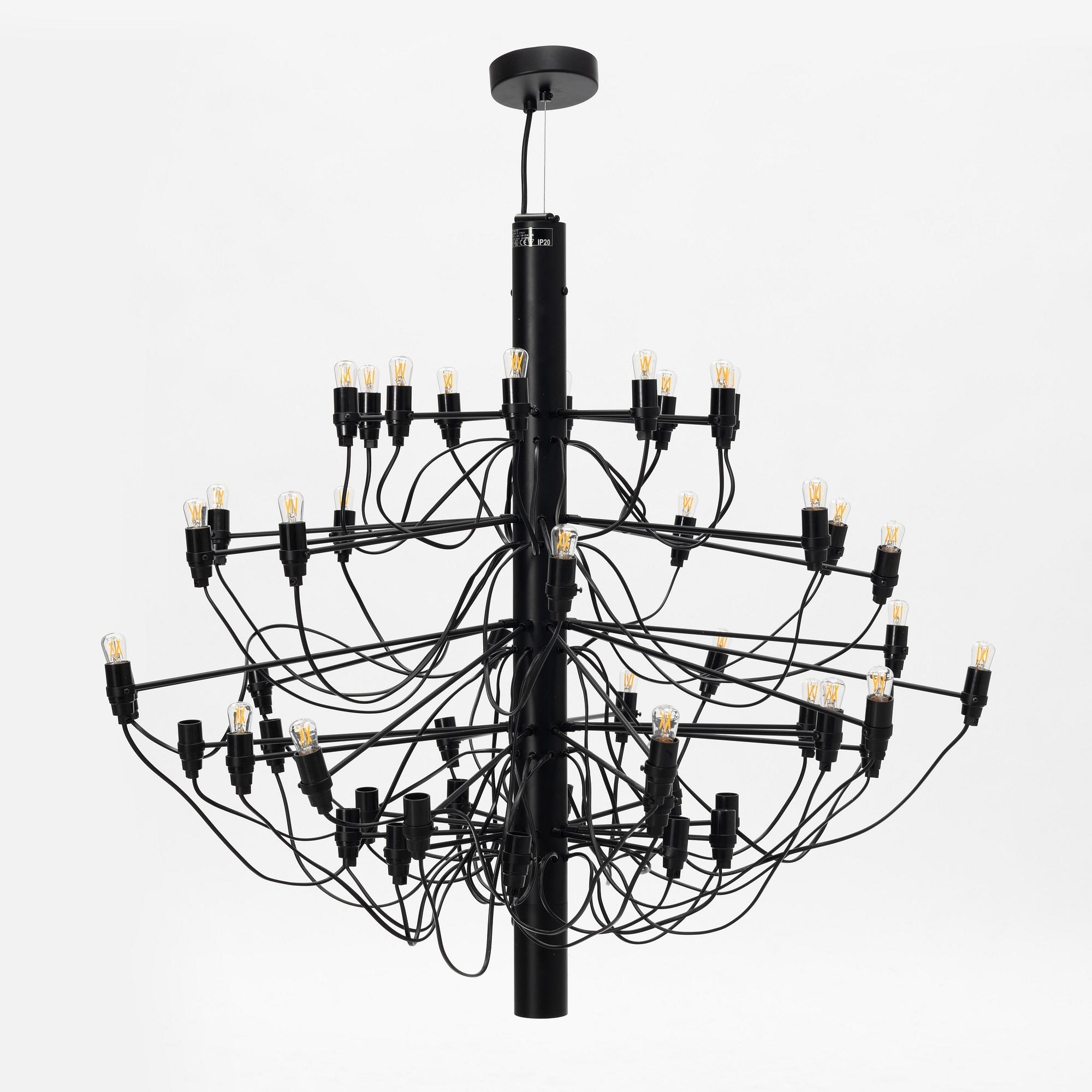 Gino Sarfatti, a model 2097/50 ceiling lamp, Flos, Italy.