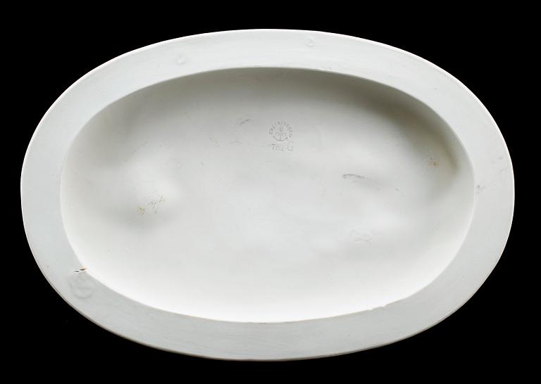 FIGUR, parian, Gustafsberg 1917.