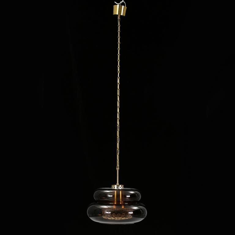 TAKLAMPA, "Bubblan", Carl Fagerlund, Orrefors, 1900-talets andra hälft.