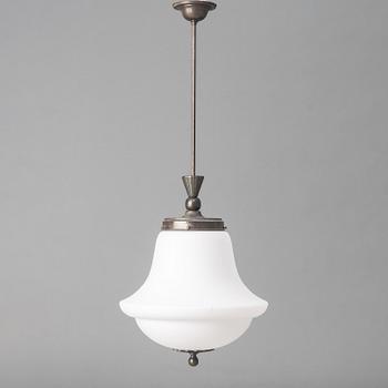 Harald Notini, a ceiling lamp, Arvid Böhlmarks Lampfabrik, Sweden, 1920s/30s.