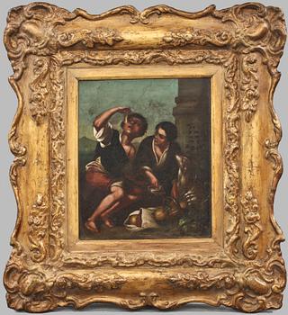 OKÄND KONSTNÄR, olja på duk, 1800-talets första hälft.