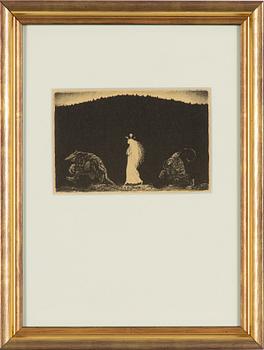 John Bauer, "Trollens Styfdotter".