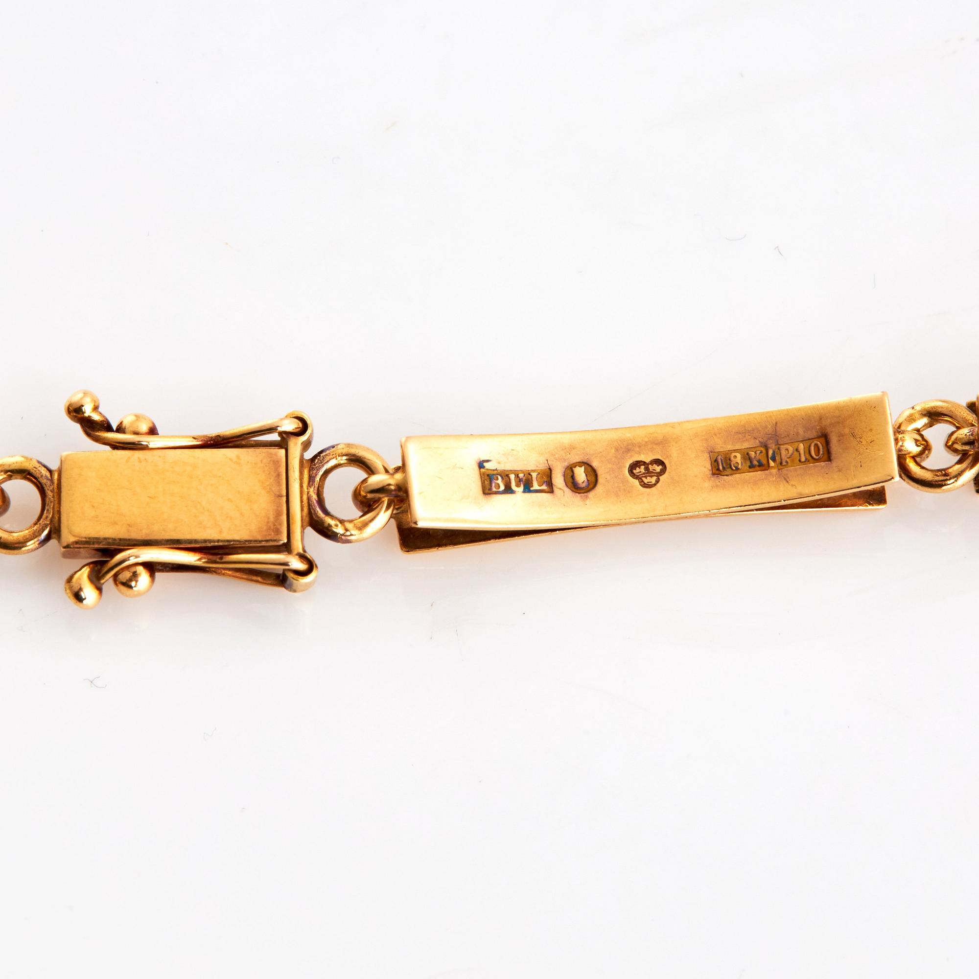 Bengt Liljedahl, An 18K gold necklace, Stockholm 1989.