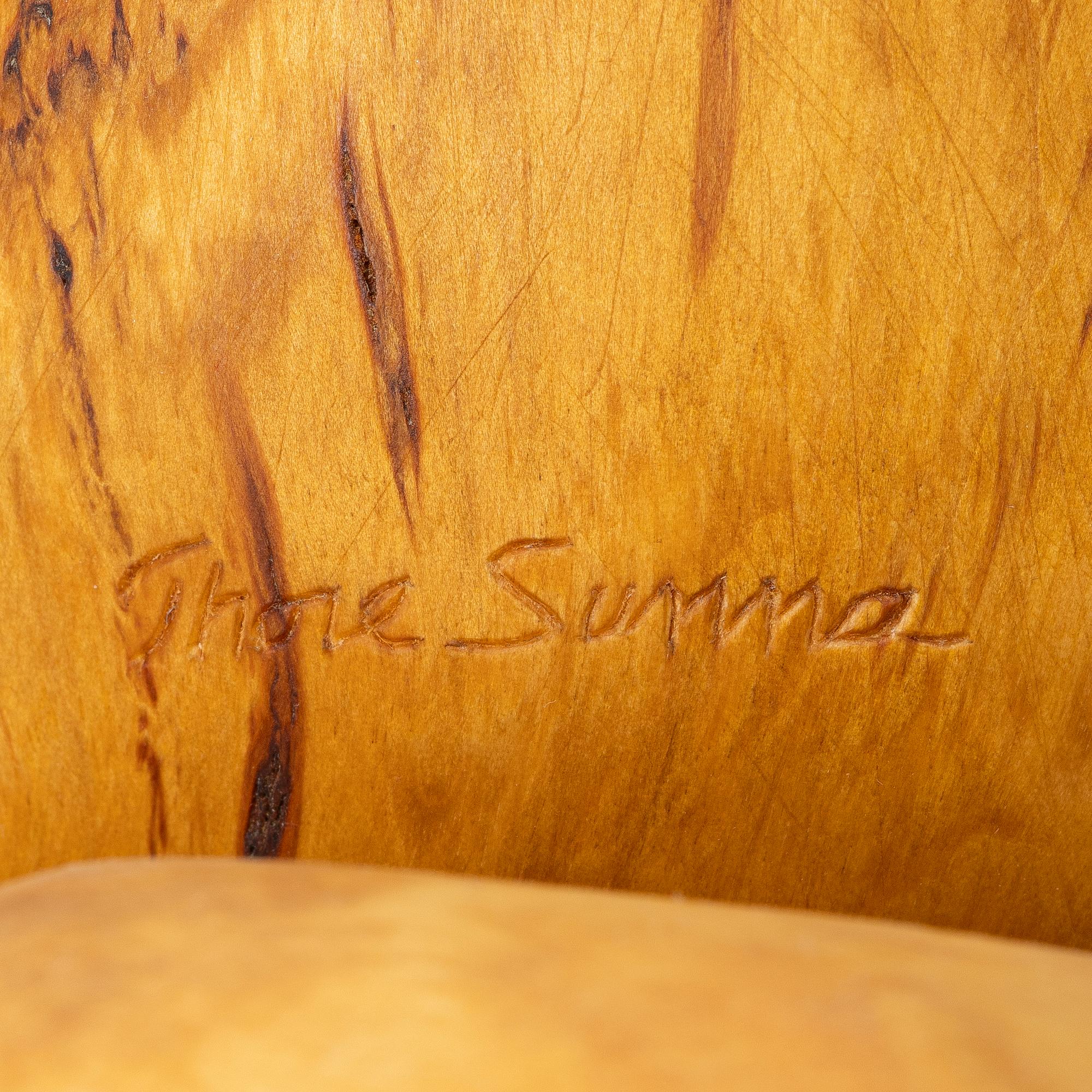 Thore Sunna, Lockask/ripa, signerad, före 1999.