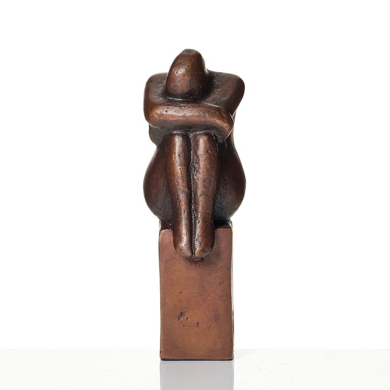 Lisa Larson, 'Meditation', a bronze sculpture, Scandia Present, Sweden ca 1978, no 124.