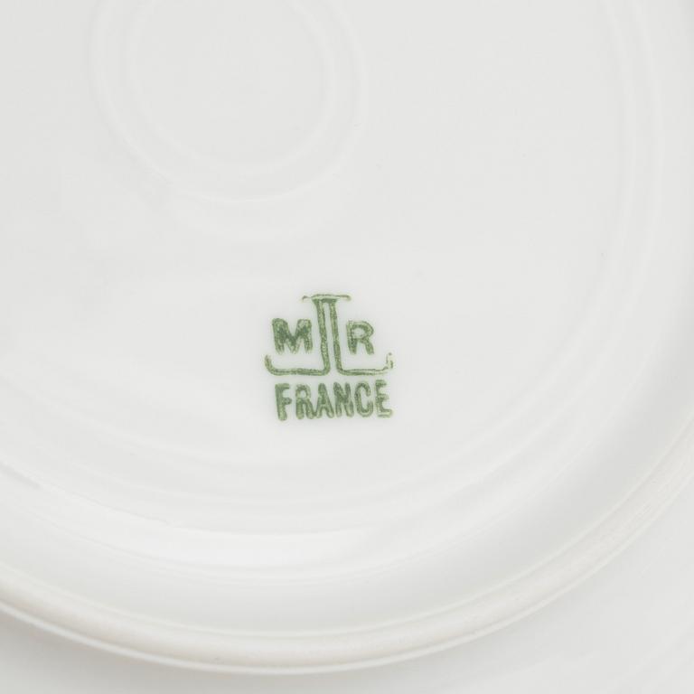 A 82 piece porcelin dinner service, France. With the Hamilton family coat of arms.