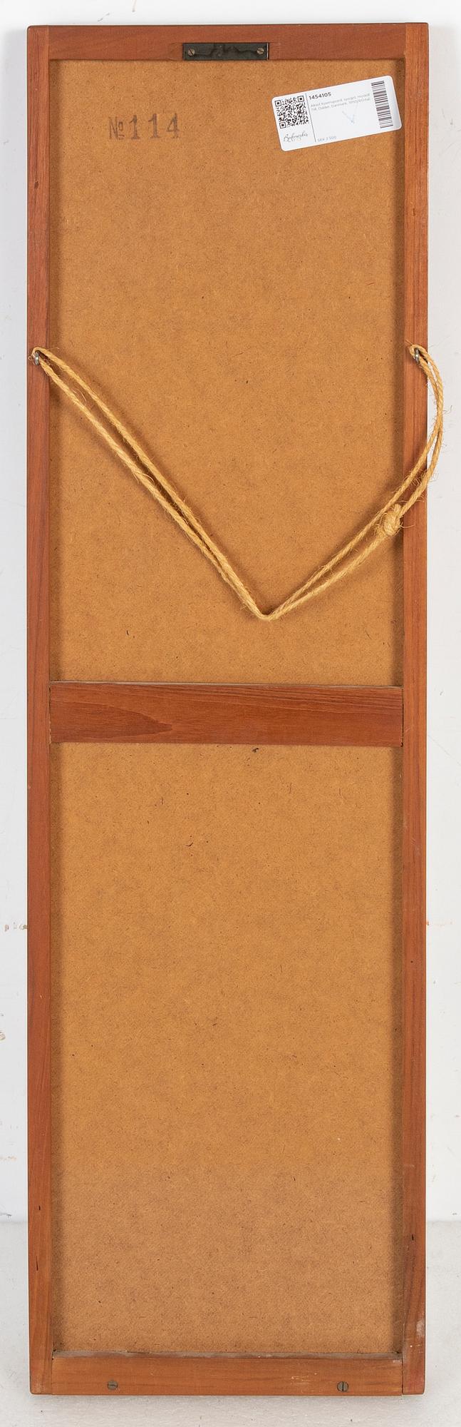 Aksel Kjaersgaard, spegel, modell 114, Odder, Danmark, 1950/60-tal.