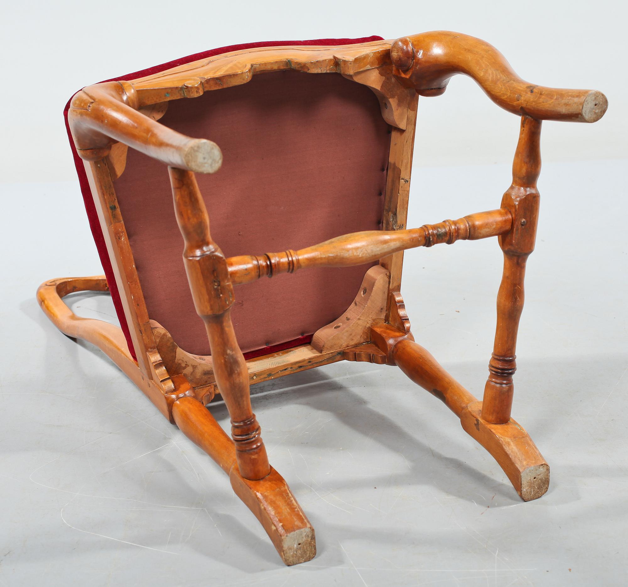 STOL, senbarock, 1700-tal.