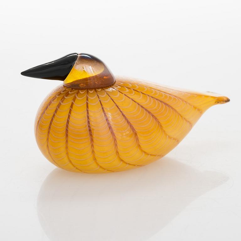 OIVA TOIKKA, Glass bird year 1996, signed  O. Toikka, Nuutajärvi.