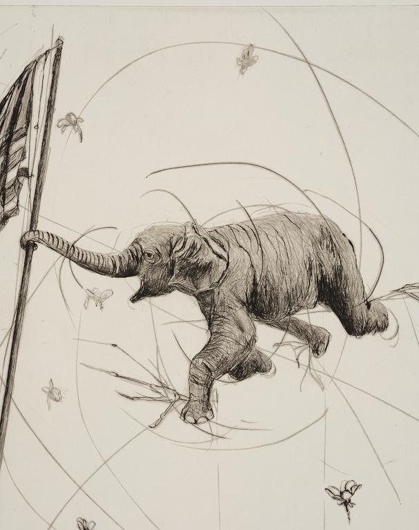 Linn Fernström, "Flygande elefant".